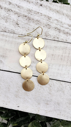 Small Disc Earrings