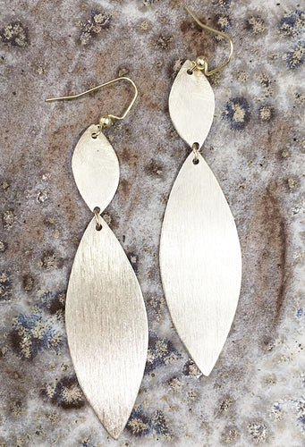 Double Marquese Statement Earrings